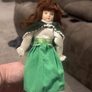 Vintage porcelain doll